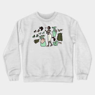 Paper Doll Pieces - Flower of New Orleans Crewneck Sweatshirt